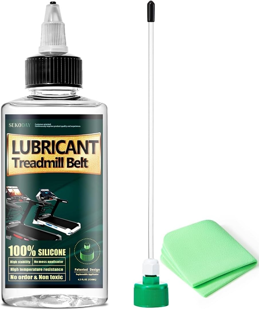 Silicone Treadmill Belt Lubricant 4.2ozHigh Temp Resistant w/ Applicator Tubes**