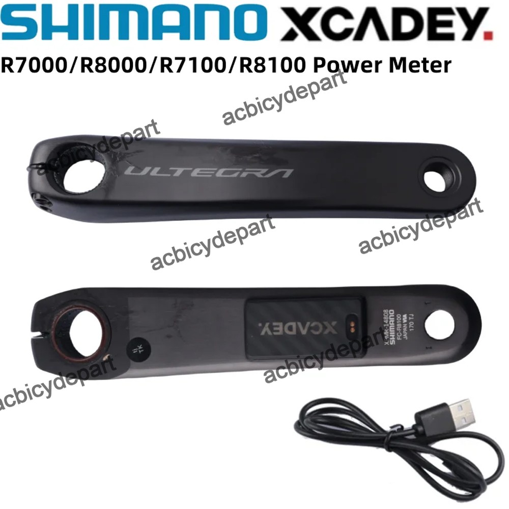 SHIMANO ULTEGRA R9200 R8100 R7000 R7100 XCADEY X-POWER METER Crank Arm GPS ANT