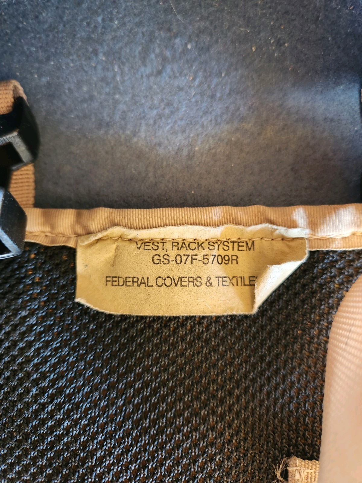 US Military RACK LOAD BEARING VEST system, Desert camo