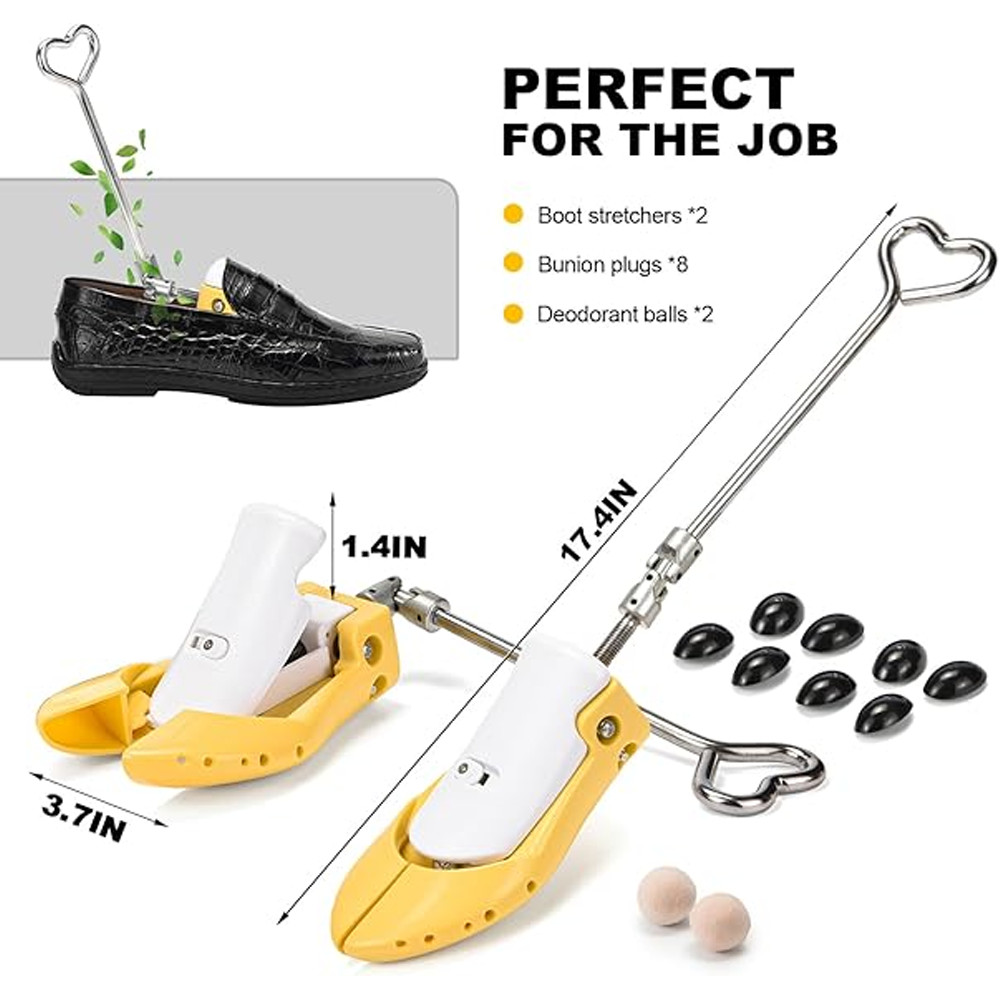 Boot Stretchers for Cowboy Boots Thick Wide Feet Adjustable for Men Women Shoe