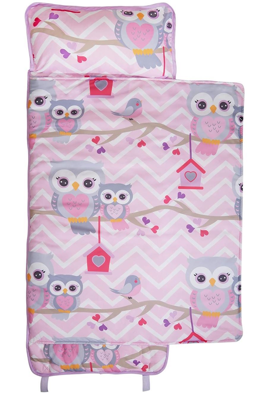 NAP MAT Sleeping Bag with Removable Pillow Kids Toddlers Sleepover EVERYDAY KIDS
