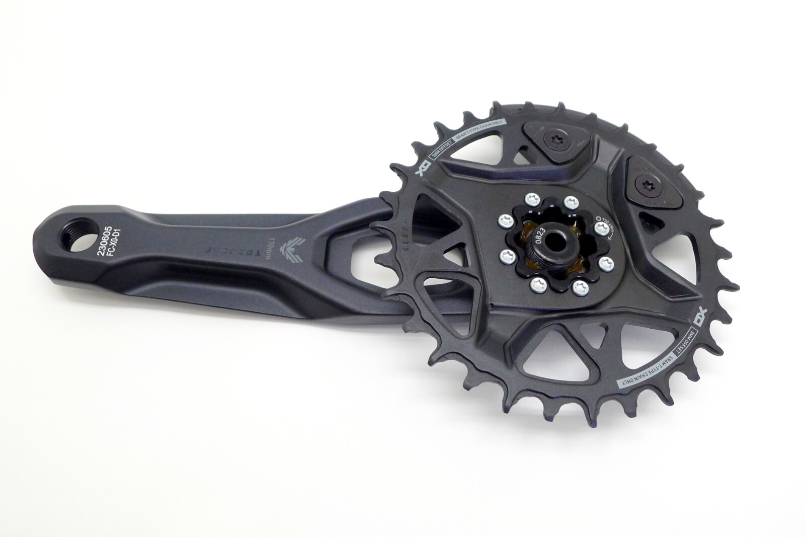 SRAM X0 Eagle T-Type DUB Wide 30T 170mm Crankset