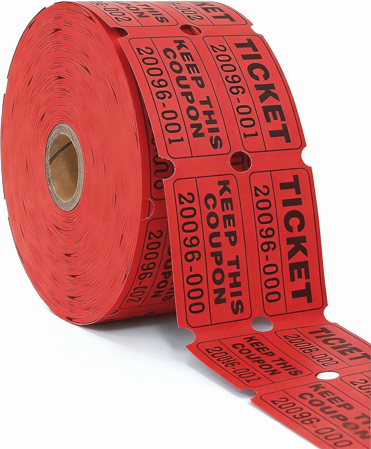 Raffle Tickets - 1000Pcs（500 Pairs） Double Roll Class Reward Tickets, Ideal for