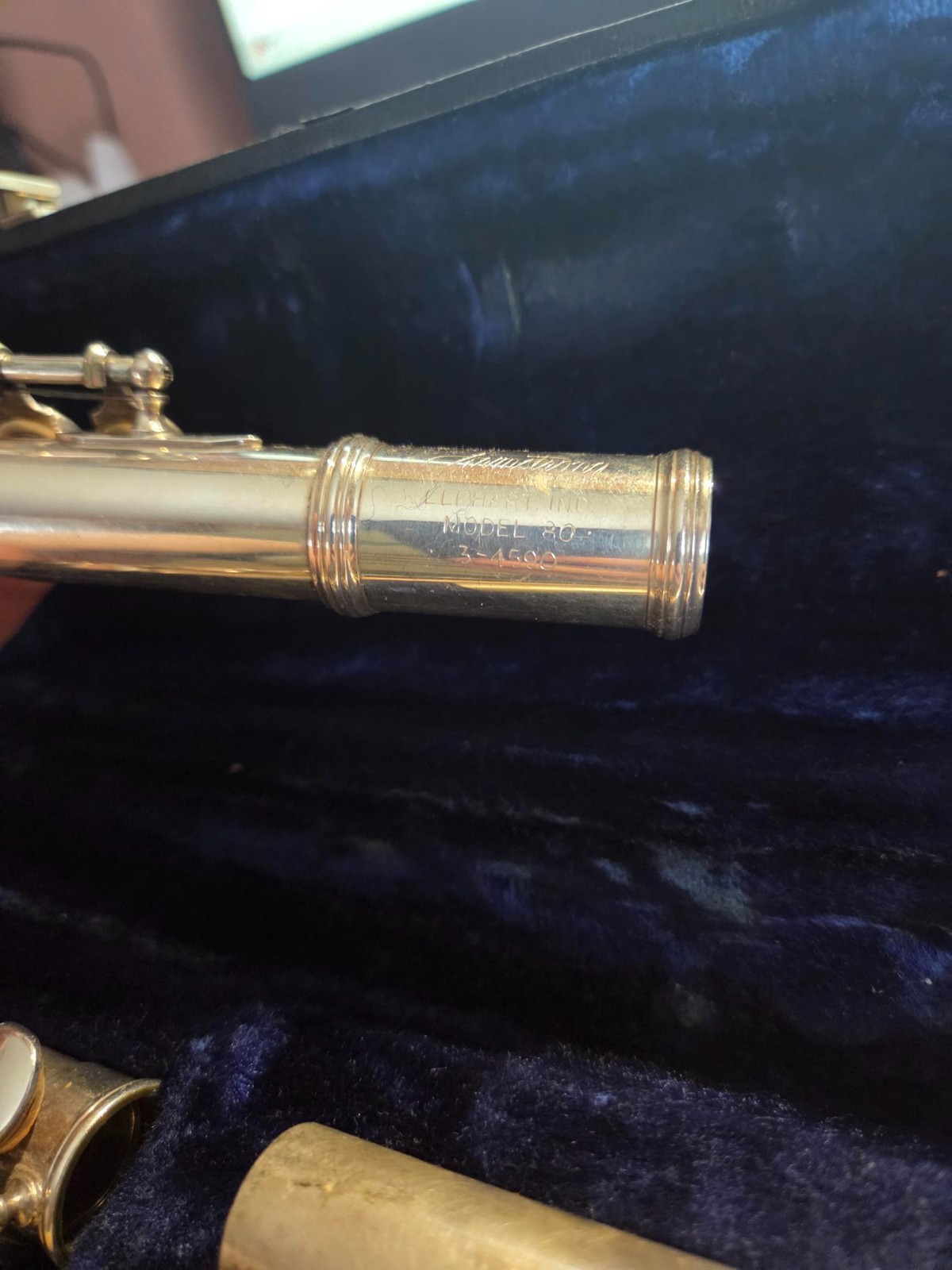 Armstrong Model 80 Sterling Silver Open Hole Flute – USA – Case – Vintage