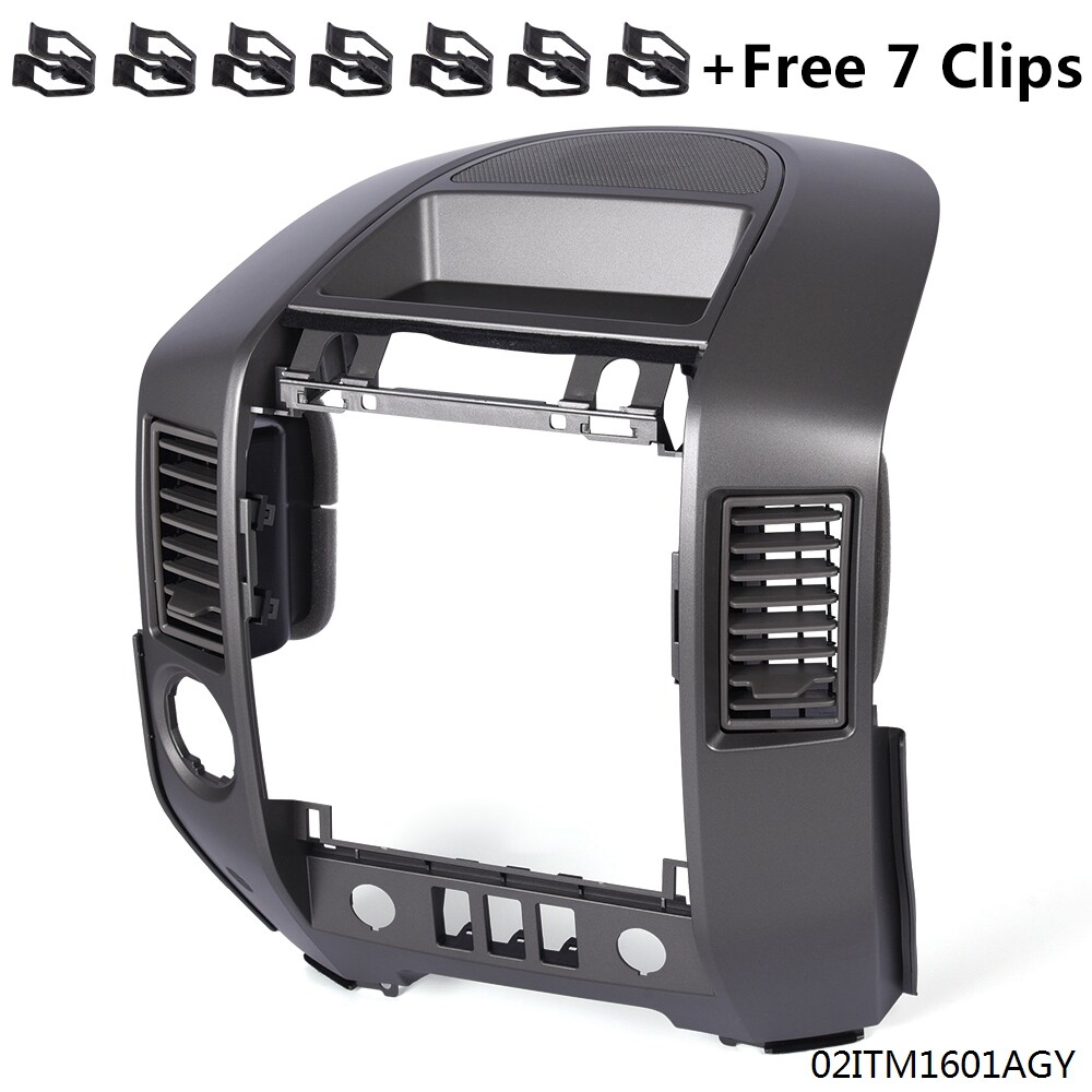 Fit For 04-15 Titan LE XE SE 04 Armada Pathfinder Dash Center Console Panel Lid