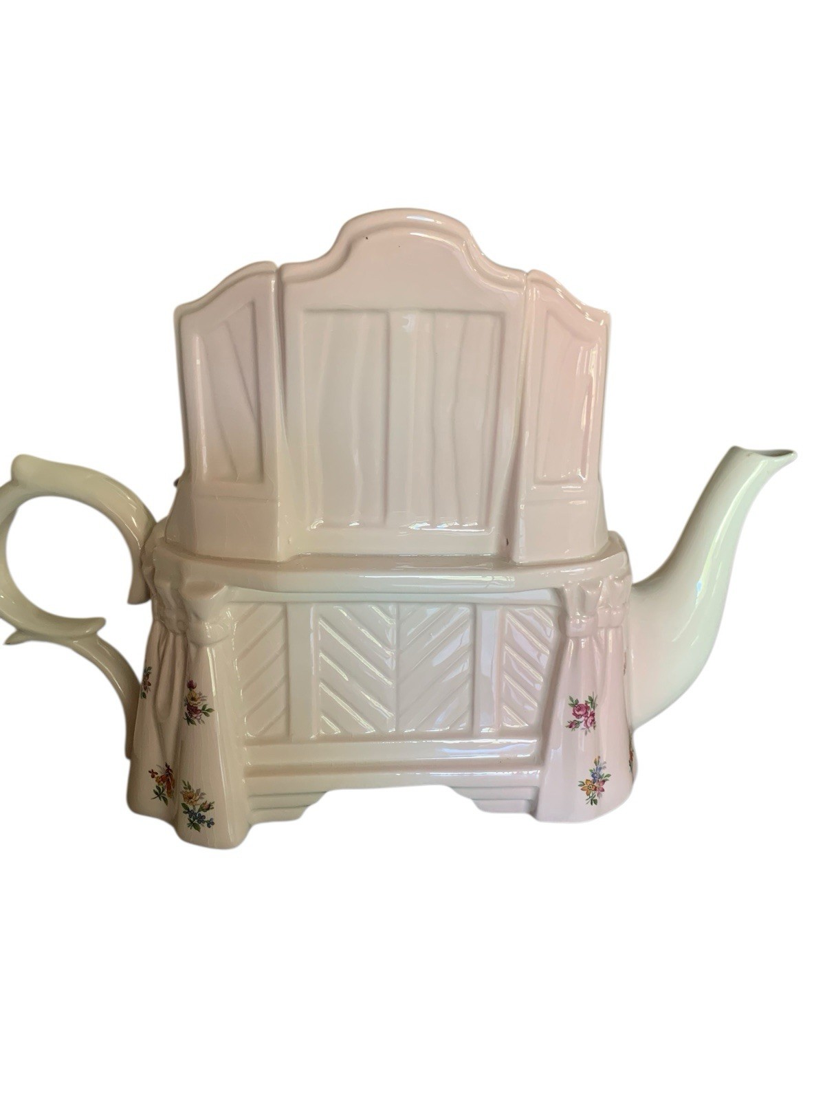 RARE Paul Cardew Ladies Dressing Table Vanity Glam Teapot Limited Edition Signed
