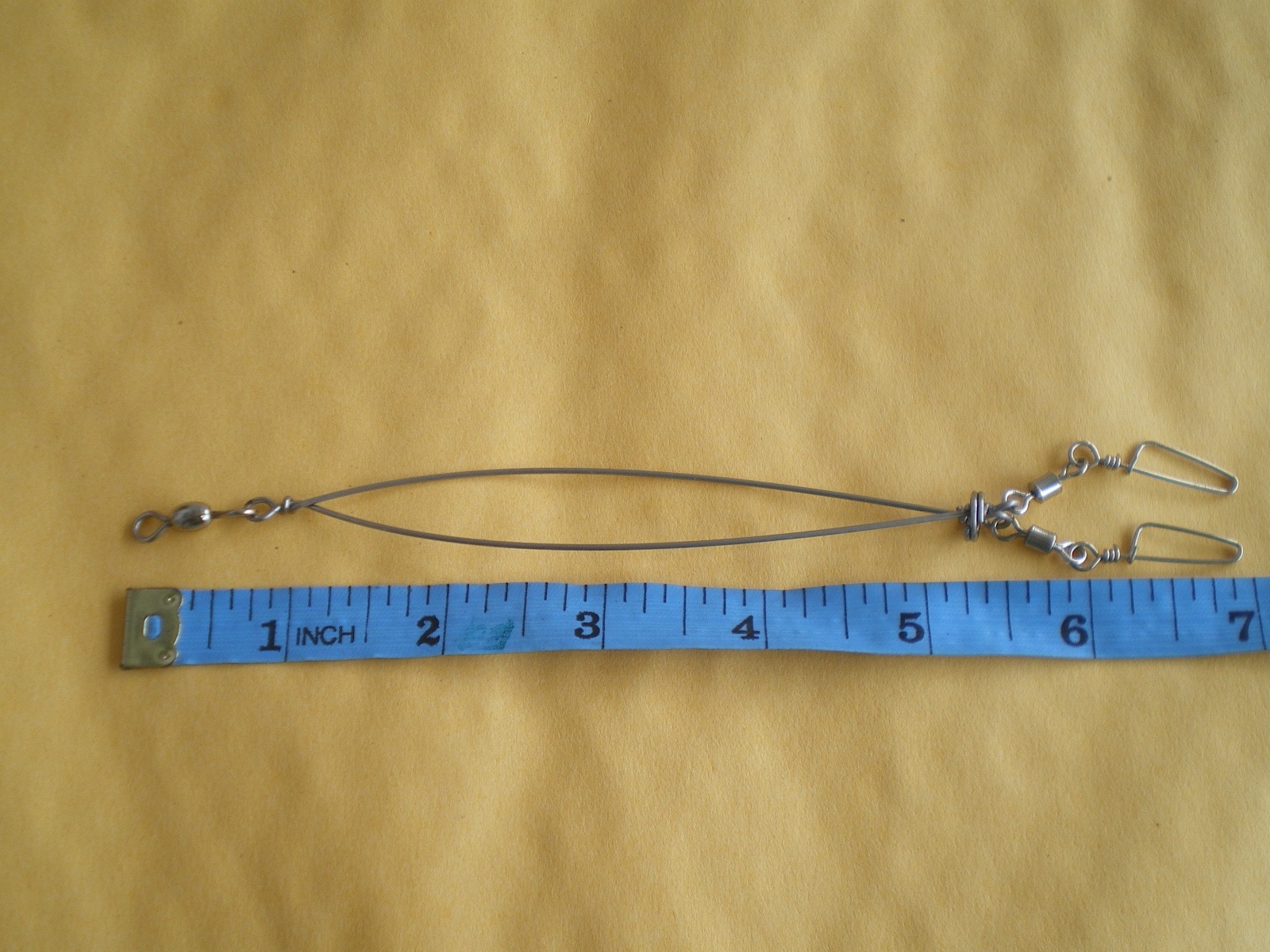 3 CRAPPIE,UMBRELLA,BASS RIG, TESTED IN ALABAMA TX 2 ARMS .035 X 5",4",3" 1 EA.