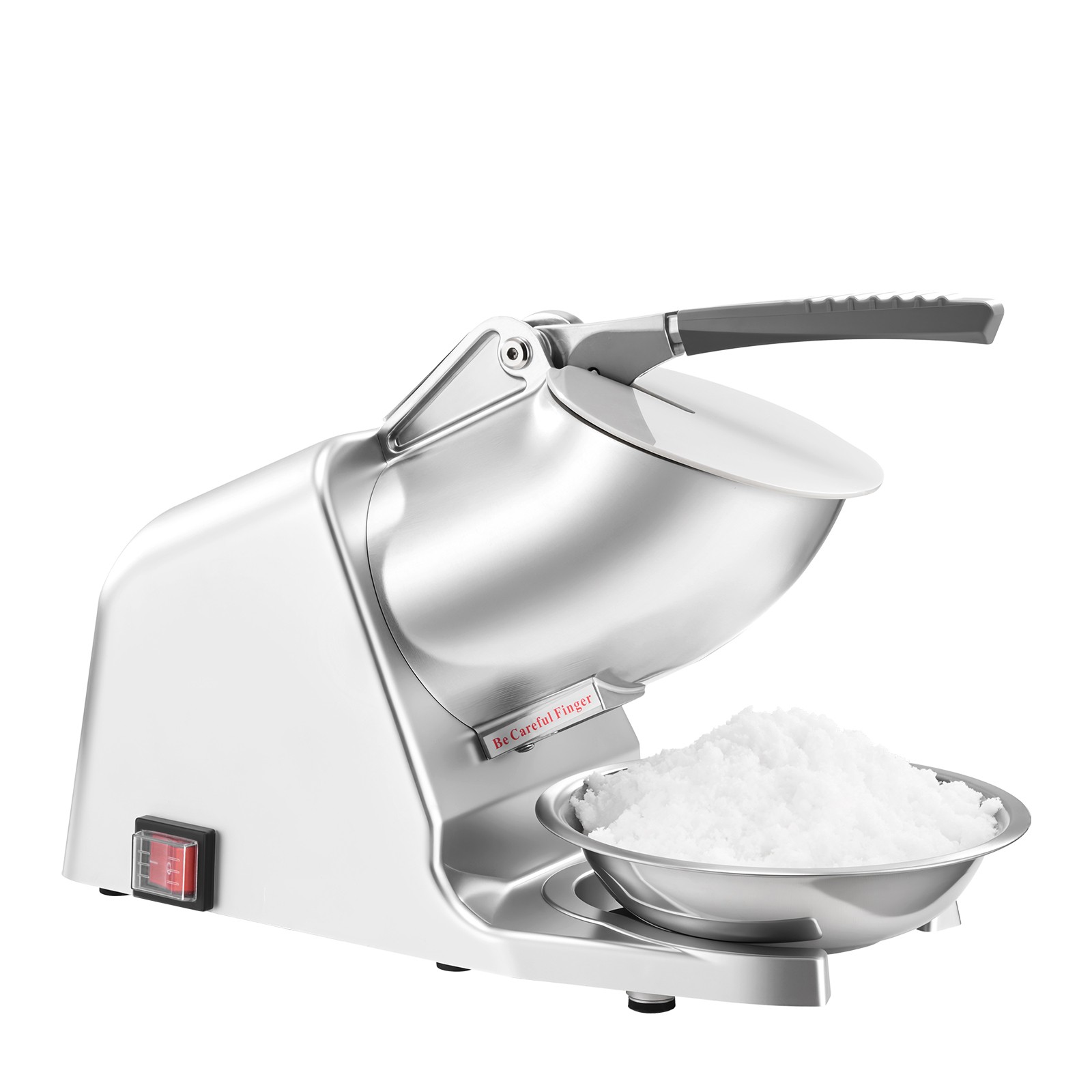 Uimoso Electric Ice Crusher Machine 143LBS/H Ice Shaver Snow Cone Maker