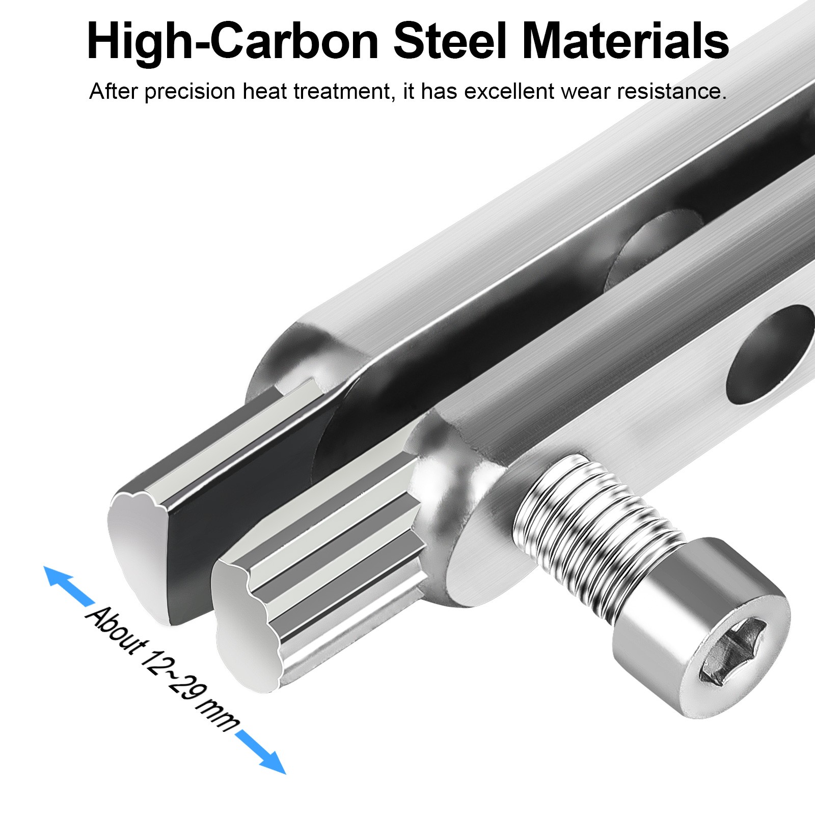 2PCS Broken Pipe Extractor Tool Set 1/2" 3/4" Broken Faucet & Screw Remover Kit