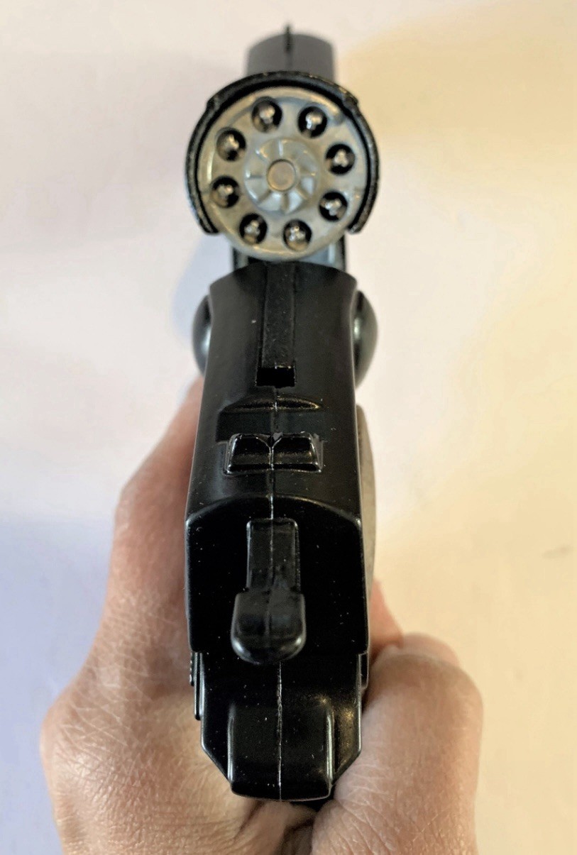 Die Cast Metal 1911 Cap Gun. Military Commando Style With Holster. New!!