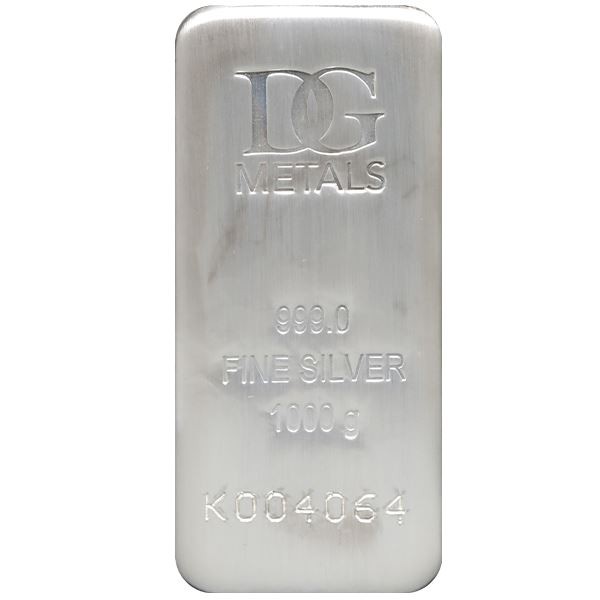 Kilo 32.15 oz Silver Bar - Dillon Gage - .999 Fine