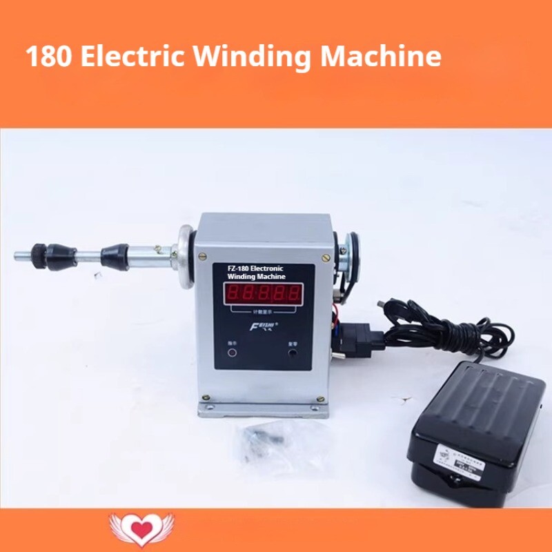 Electric Wire Winding Machine Tassel Wrap Coil Winder Wire Wrapping Machine