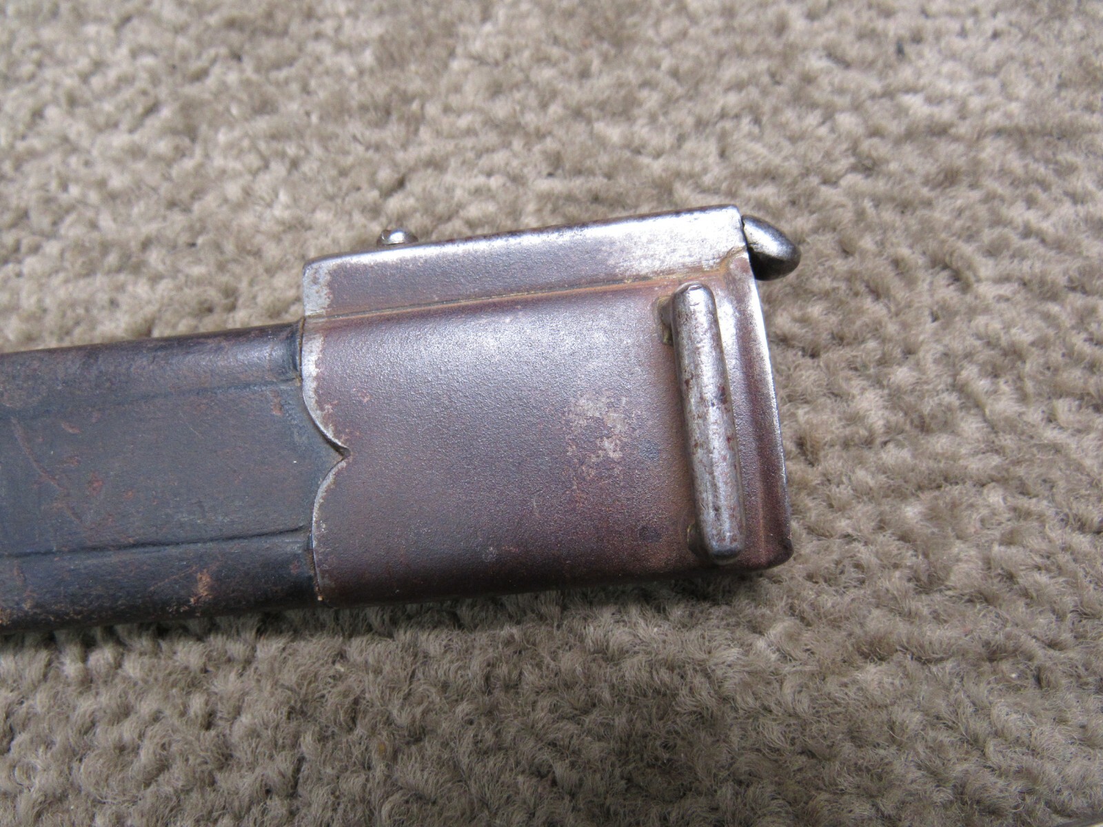 Danish M1889 Krag Jorgensen Bayonet w/ Scabbard Dated 1891 WK & C Mfg