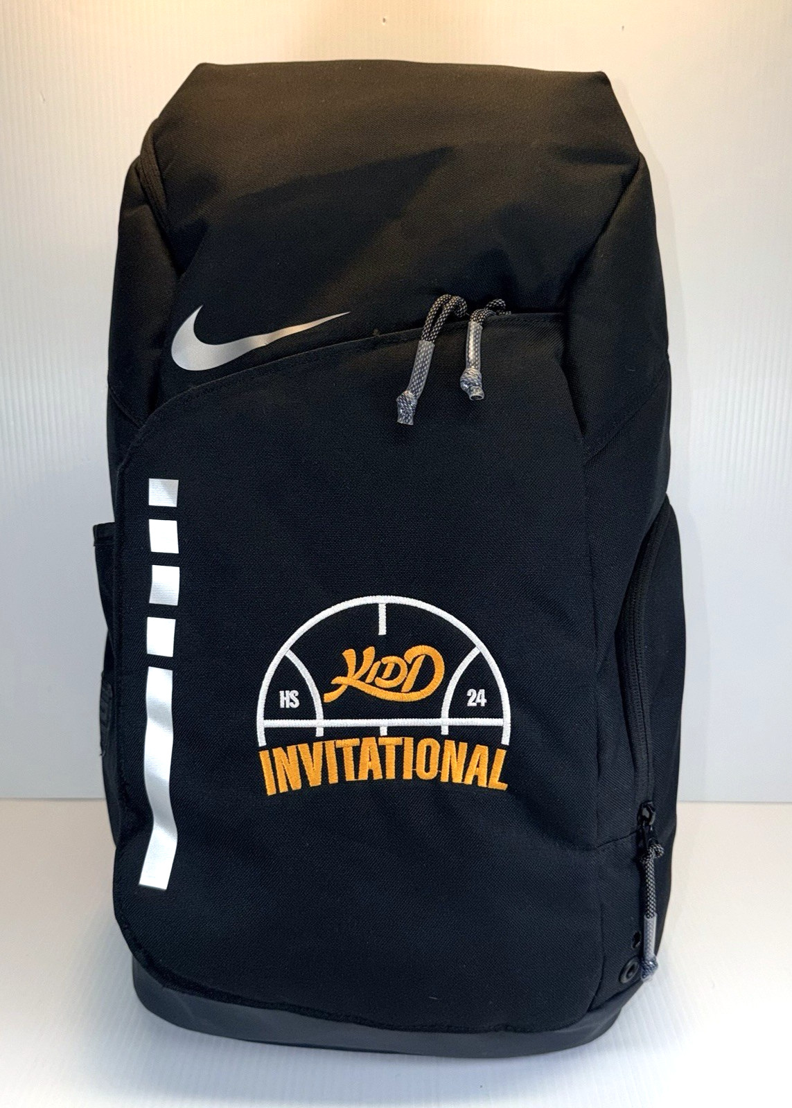 Nike Elite Black Backpack w/ Bubble Strap HS 2024 Jason Kidd Invitational - EUC