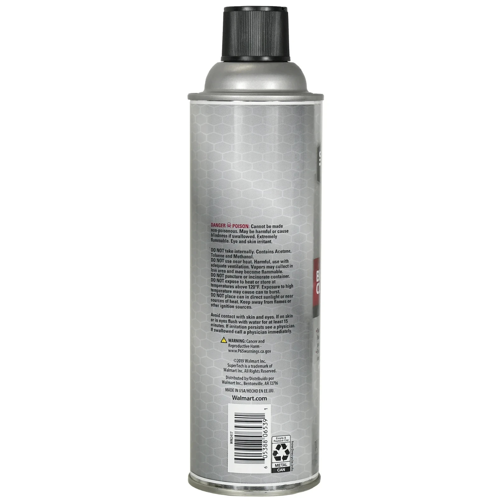 Super Tech Brake Parts Cleaner, Non-Chlorinated, 14.5 oz. - Free Shipping