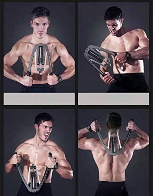 Twister Arm Exerciser - Adjustable 22-440lbs Hydraulic Power/ Arm Exercise Eq...