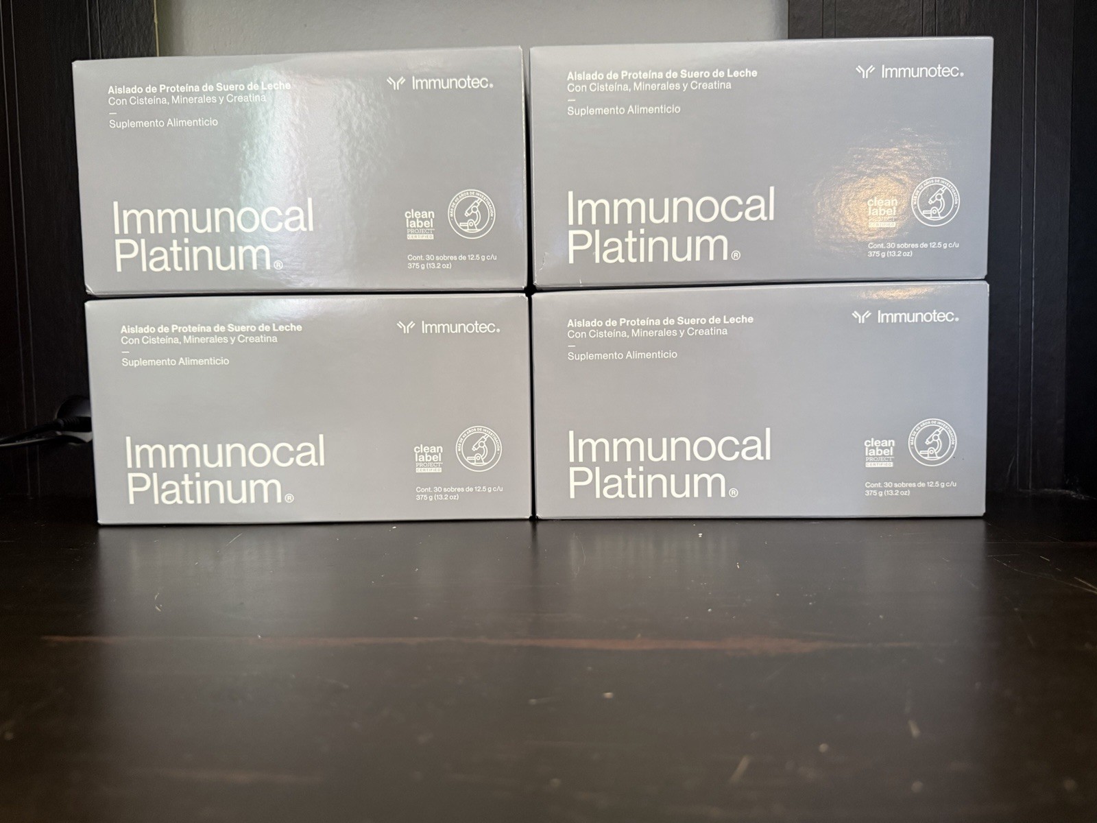 immunotec immunocal platinum 4 Boxes