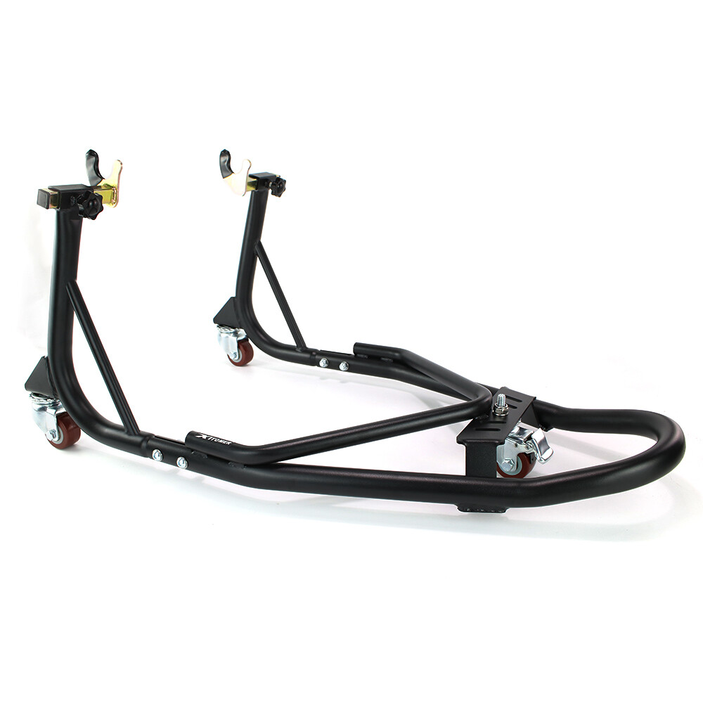 Motorcycle Bike Stand Rear Wheel Lift Adjustable Swingarm Forklift Paddock Stand