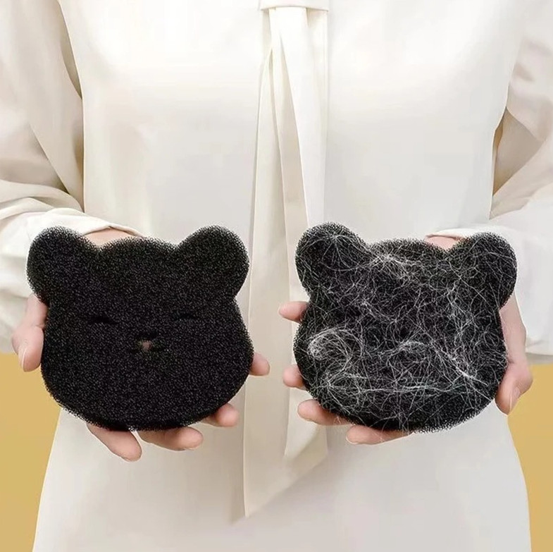 4pcs Reusable Pet Hair Remover Sponge for Washing Machine & Dryer - NEW