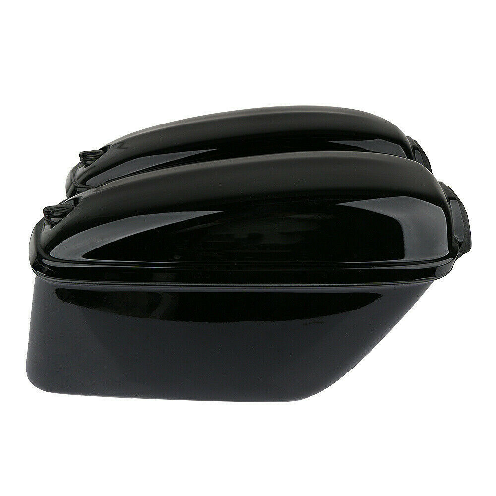 Motorcycle Universal Luggage Hard Saddle Bags For Harley Honda Yamaha Cruiser