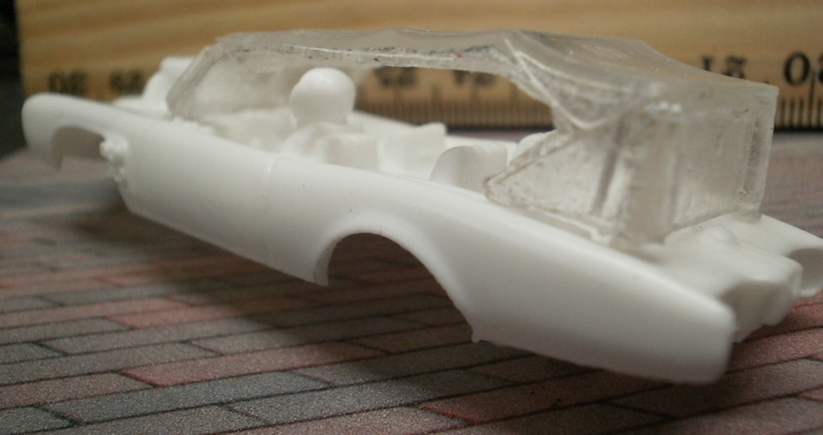 NEW Resin HO SLOT CAR scale Pontiac Monkee Mobile paintable body t-jet mounts