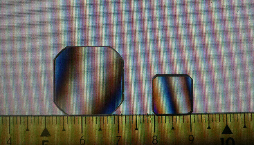 2 pcs of Nomarski prisms DIC