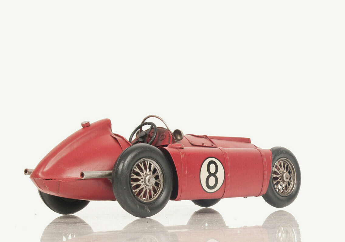 1954 Ferrari Lancia D50 Metal Model 13" Grand Prix Formula One Racing Car New