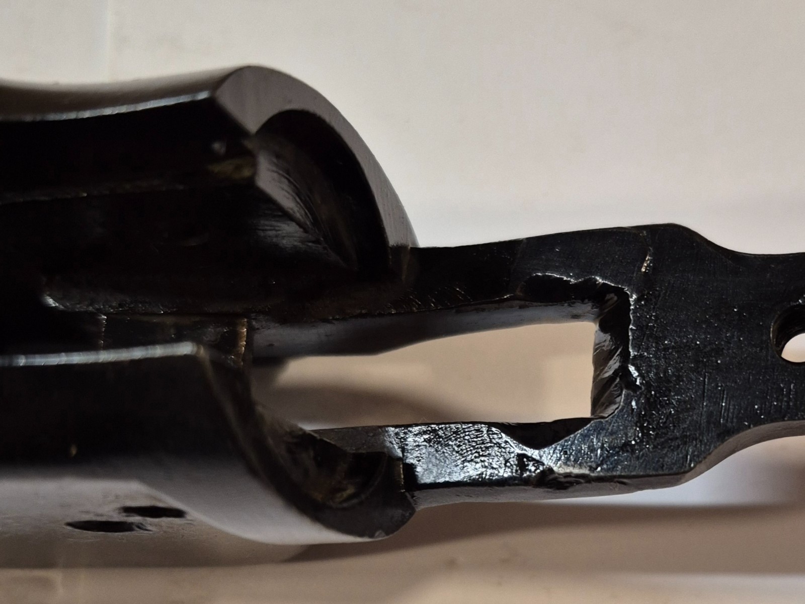 Winchester model 1892 upper tang