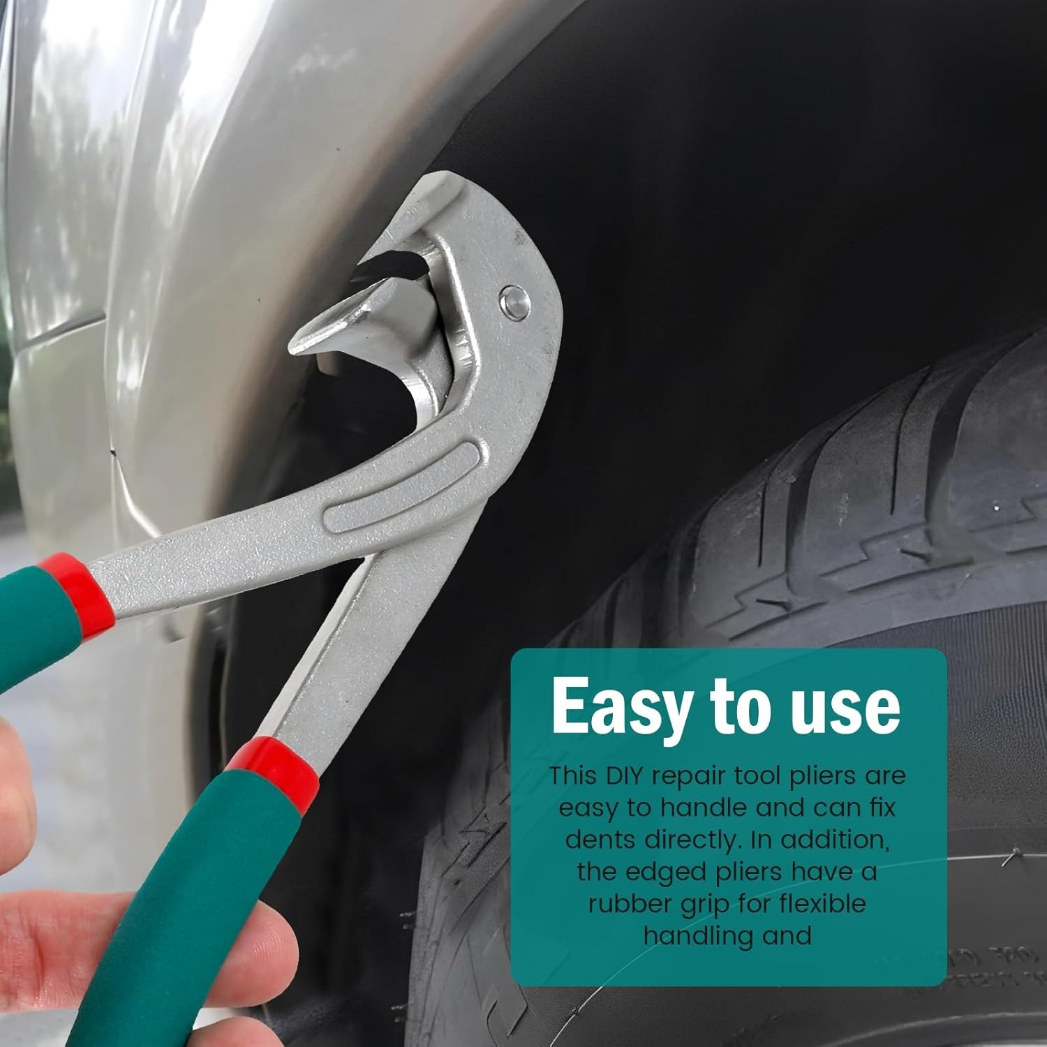 Car Door Fender Panel Crimp Dent Edge Pliers Car Fender Edge Repair Paintless