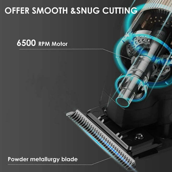 KM-2299 Cordless Electric Hair Trimmer Clipper Professional Cutting Machine
