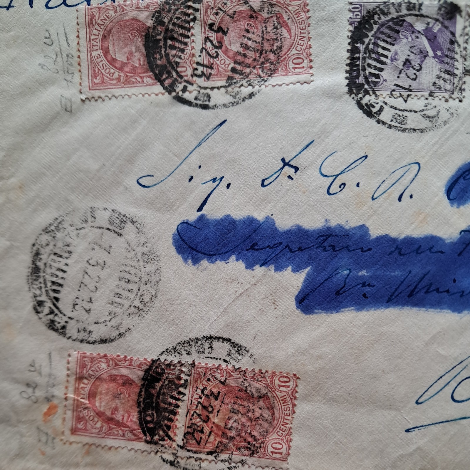 3 x VERY OLD COVERS , ITALY , MUNICH GERMANY ,