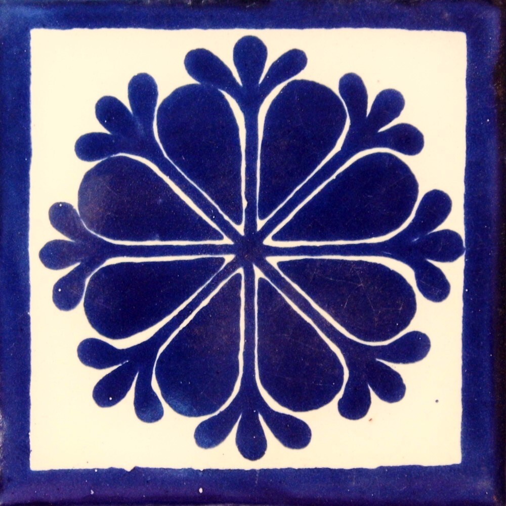 DESIGN C#016 MEXICAN HANDMADE TILE, GET AS MANY YOU NEED !!