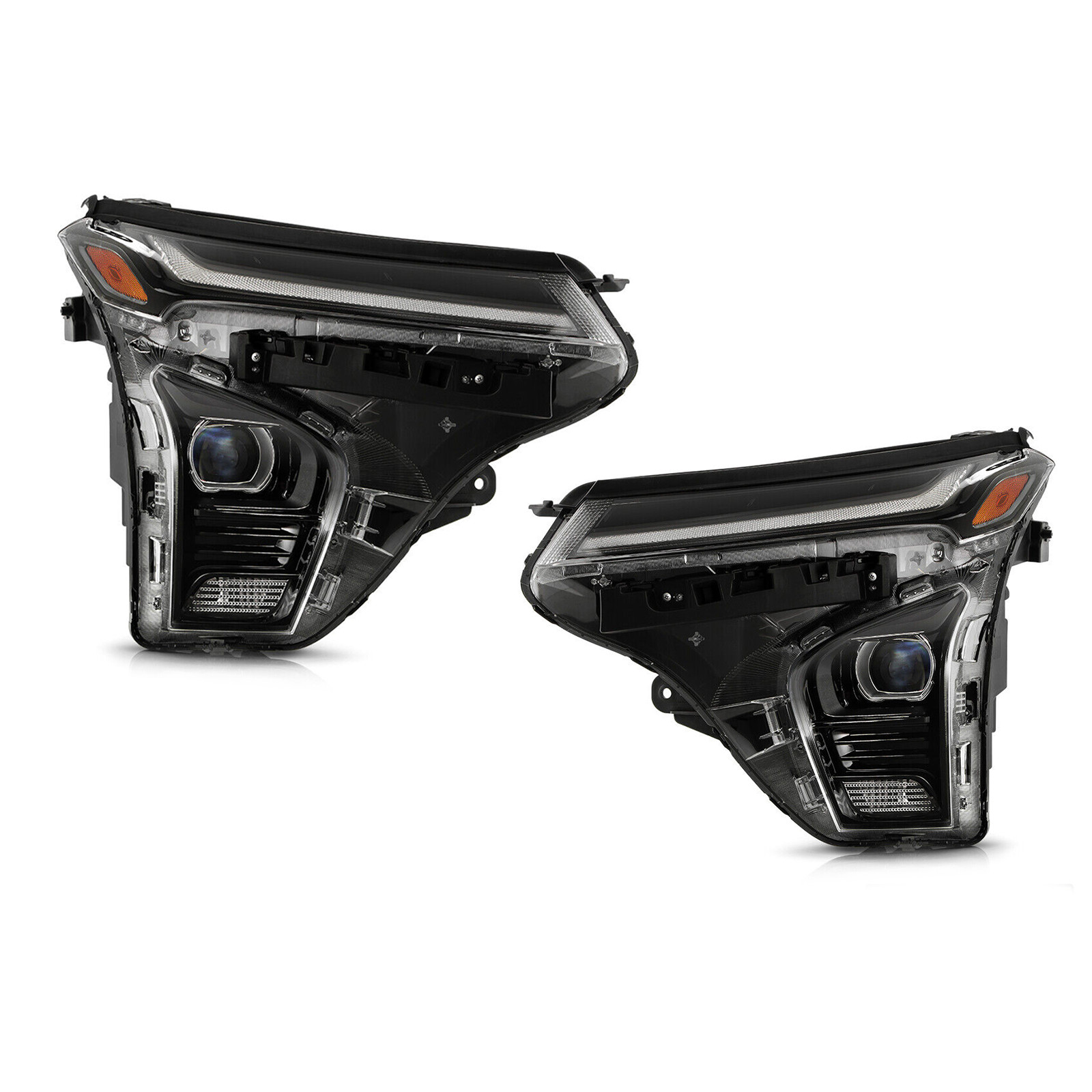 For 2024 2025 Chevy Trax LT RS Active w/ LED DRL Headlight Left+Right Pair