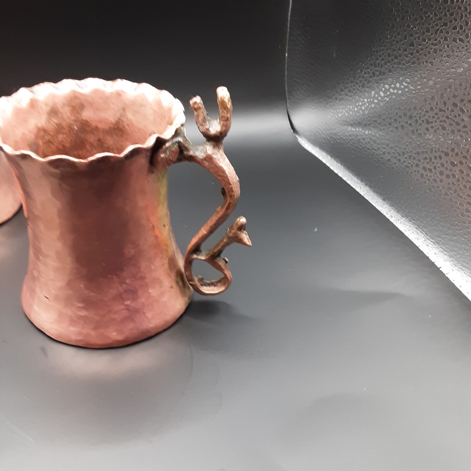 Copper Beer Mugs Handcrafted Moscow Mule Cups Set of 2