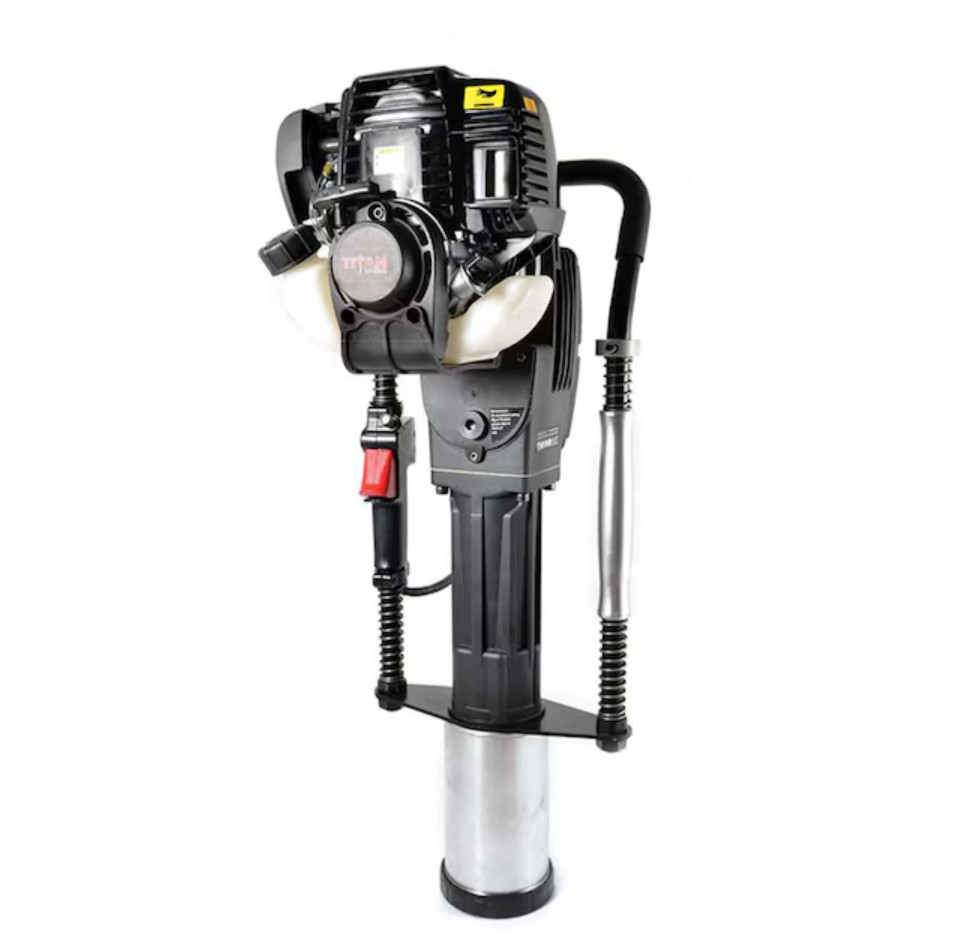 Titan Post Pounder Steel Fence Post Driver Durable Free Shipping