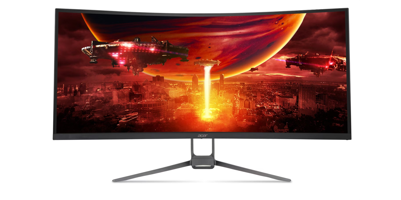 Acer Nitro 34” Gaming Monitor Curved 120Hz 1ms 3440x1440 Certified Refurbished