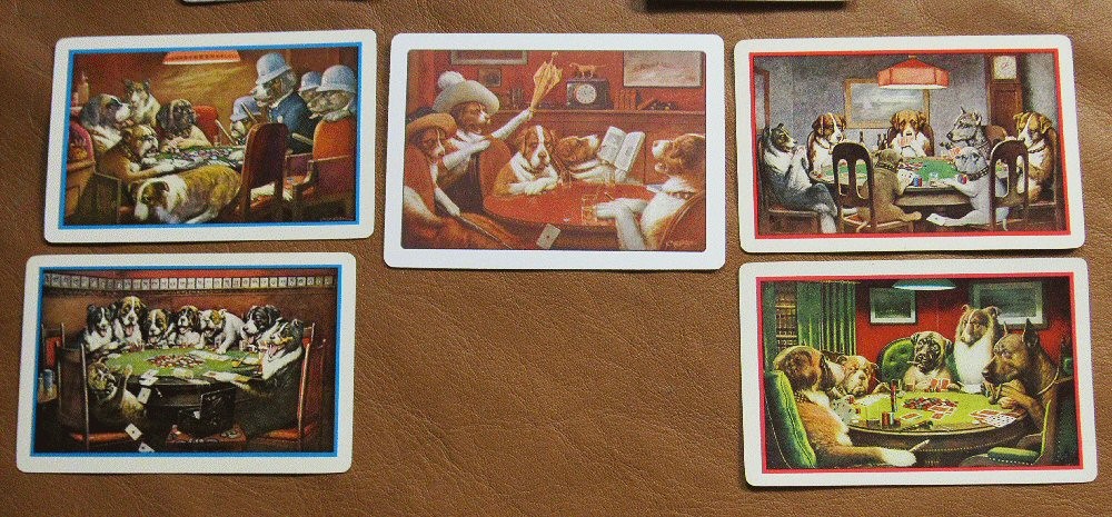 11 Vintage Misc Dog Swap Cards