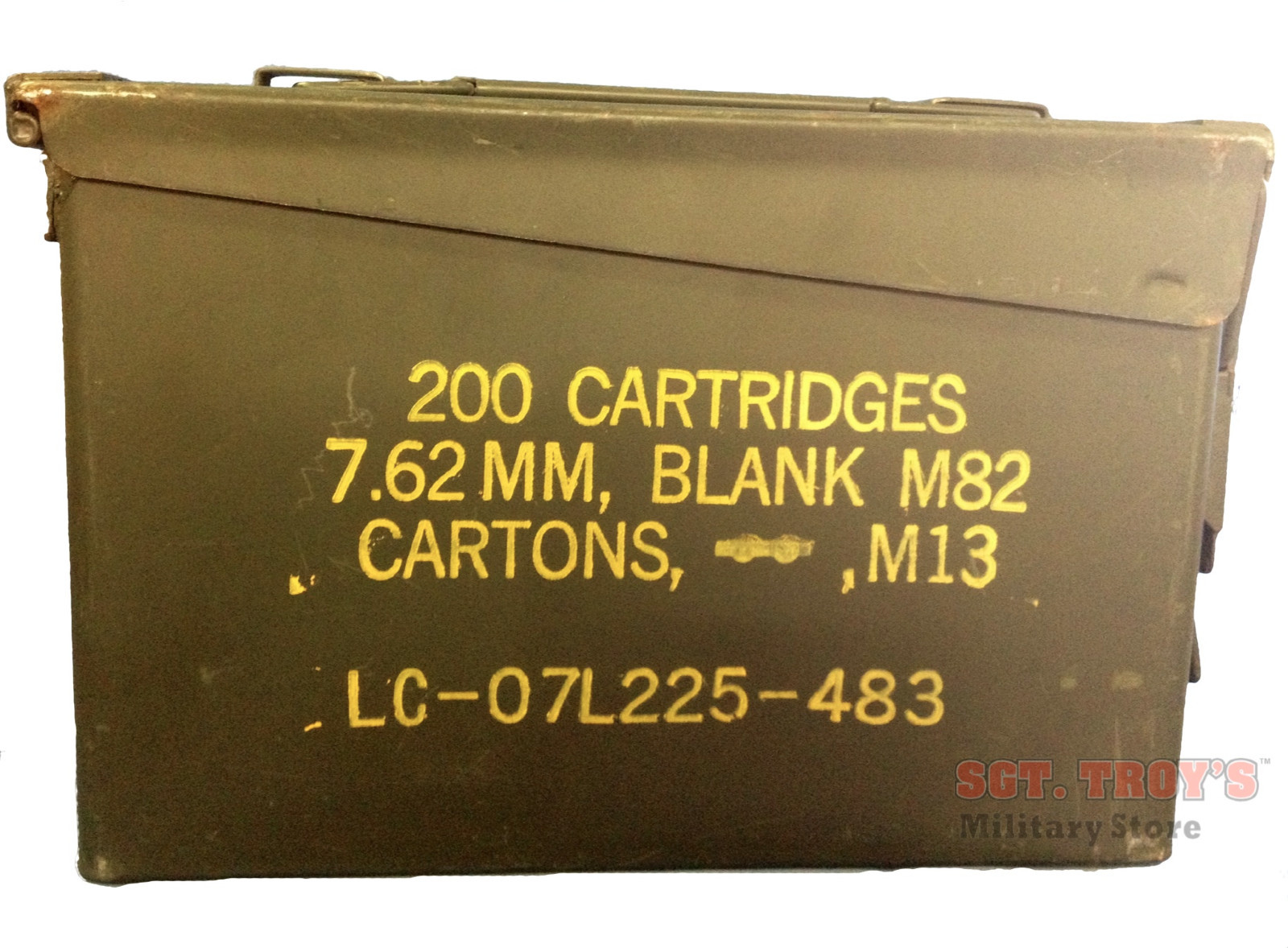 2 PACK Military Metal 30 CAL 7.62mm Ammo can M19A1 .30 Cal. Excellent Condition