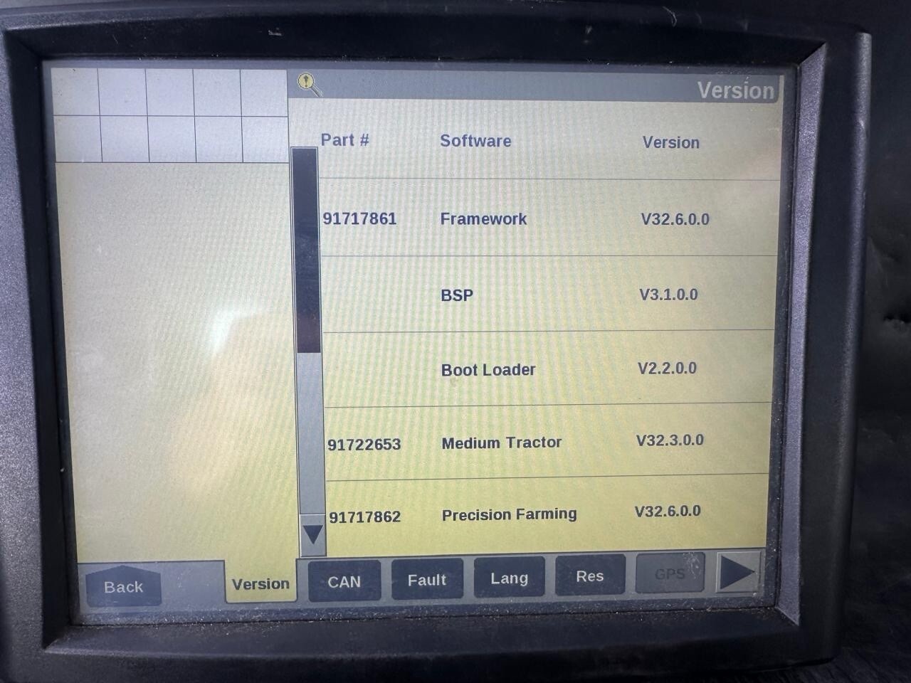 FRED II Case IH AFS PRO 700 color Display Inteliview IV