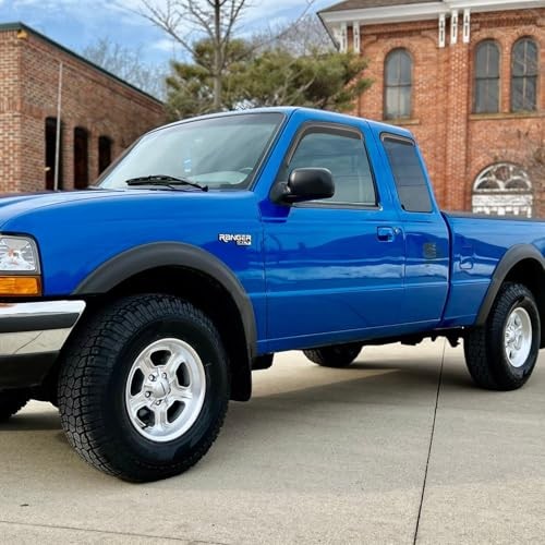 in-Channel Window Visors Rain 1993-1998 Ford Ranger SuperCab / Extended Cab