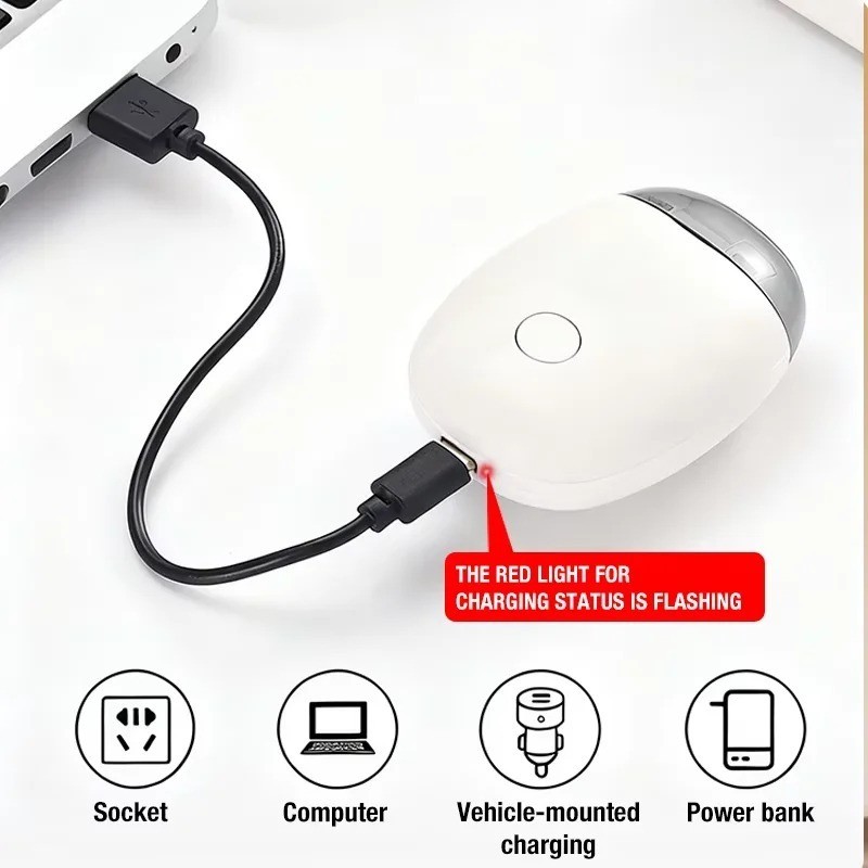 Safety Electric Nail Clipper Automatic Thick Nails Trimmer Professional Tool US