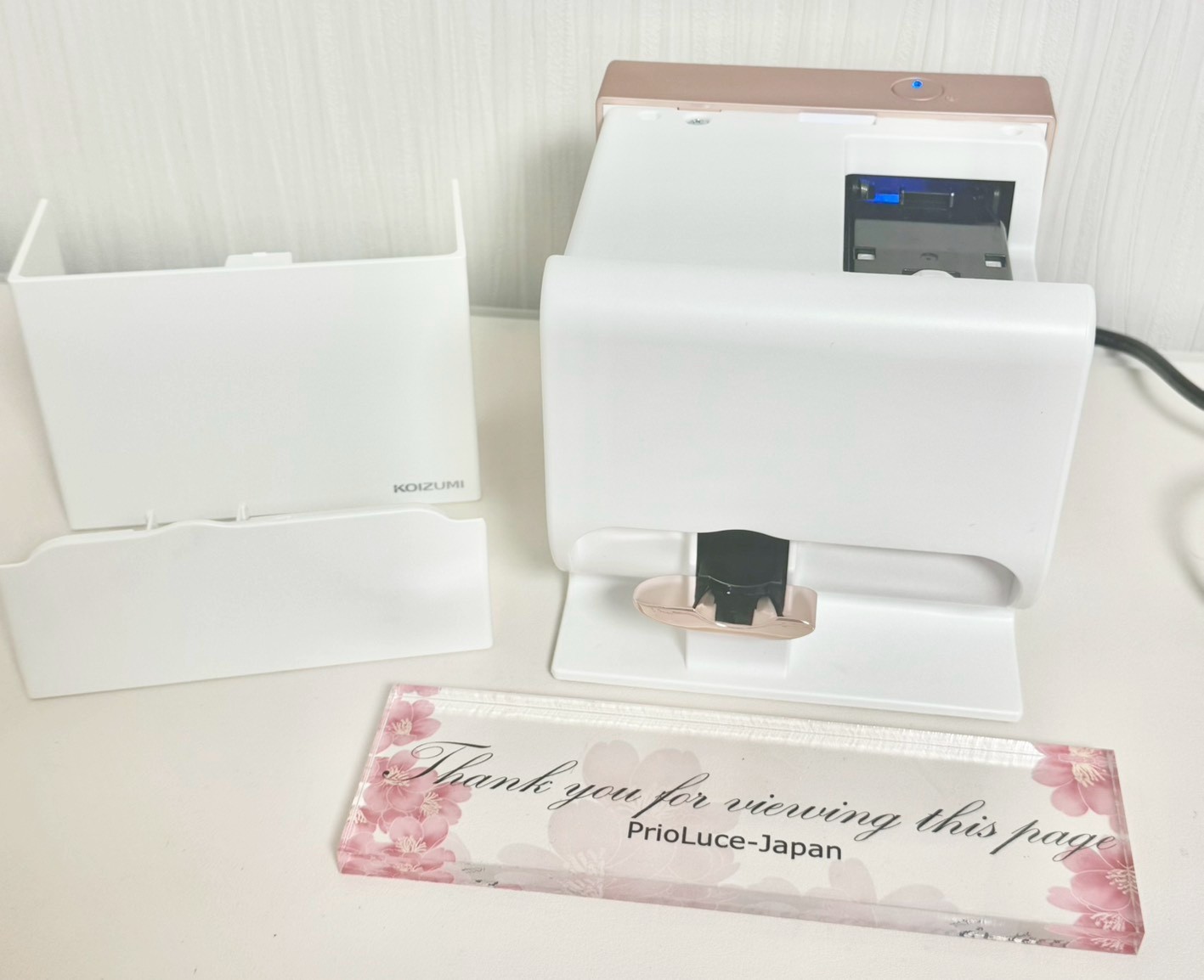 KOIZUMI Digital Nail Printer PriNail Art Machine Wi-Fi KNP-N800/P With New ink