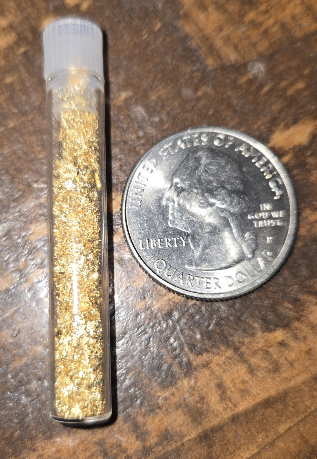 12 Viles Of 24k Gold Flakes