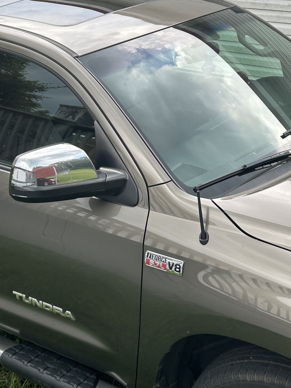 7" Short Black Antenna Mast Radio AM/FM for TOYOTA TUNDRA 2000-2020 Brand New