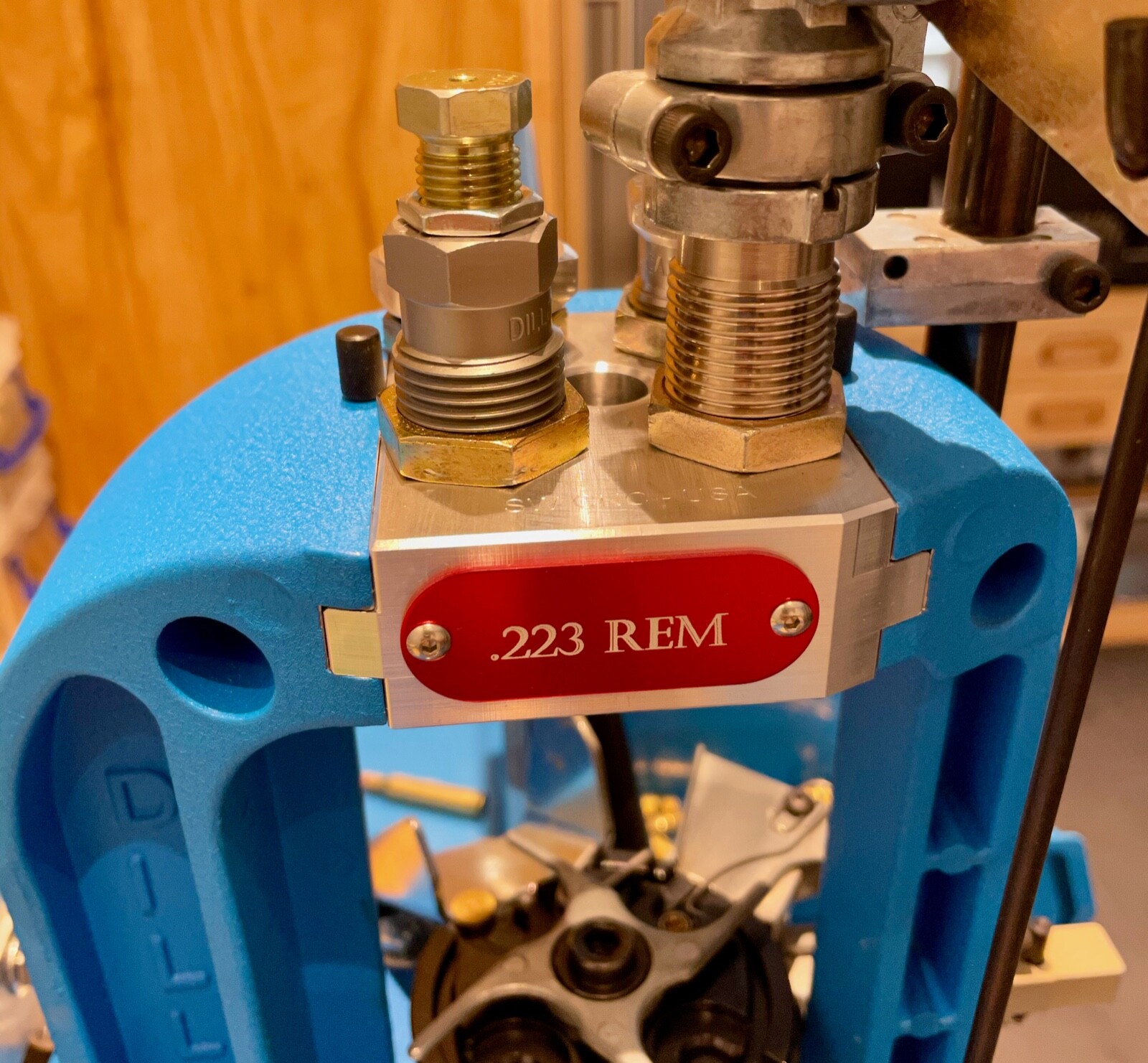 Dillon RL550B/C Precision Machined Billet Toolhead, (1.08 Thick Like OEM) USA