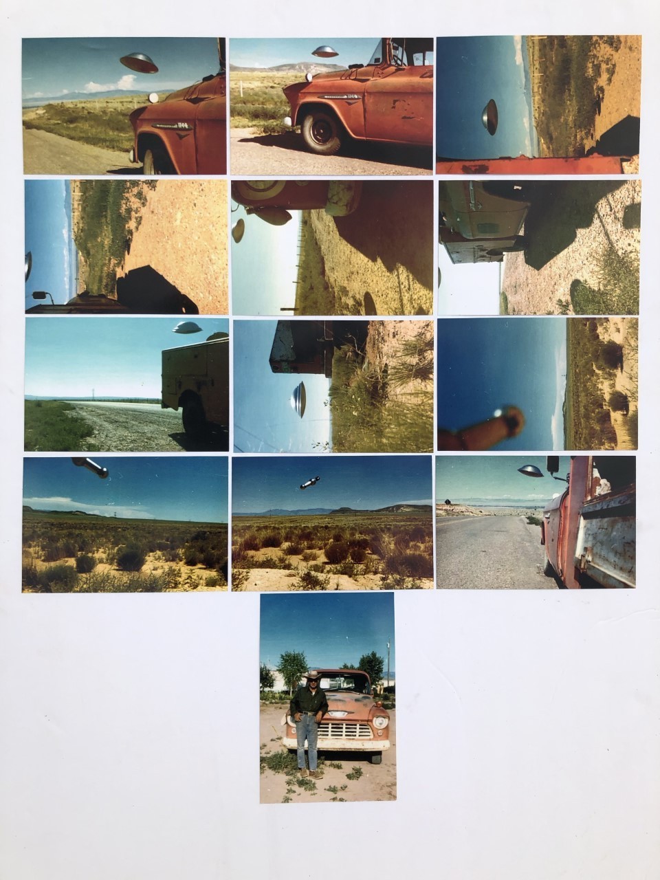 Rare Complete PAUL VILLA UFO NM Contactee Flying Saucer Full 74 Photo Set Lot!