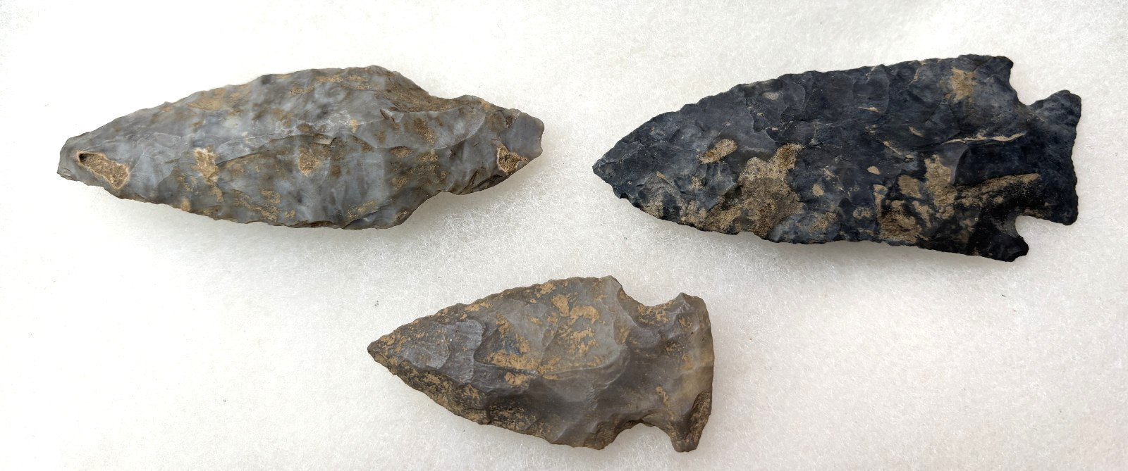 Authentic Native American Arrowheads Artifacts Flint * Saylor Park Ohio Find