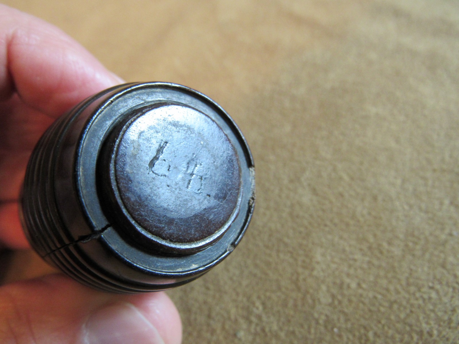 Antique Civil War Era Dip Pen I C Haskin Mid 19c Nib +Silliman Wood Inkwell ID'd