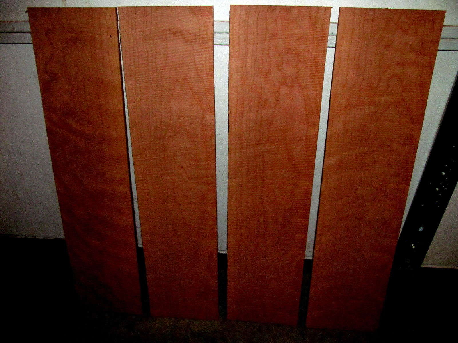 Packages of Kiln Dried Premium Cherry Thin Lumber