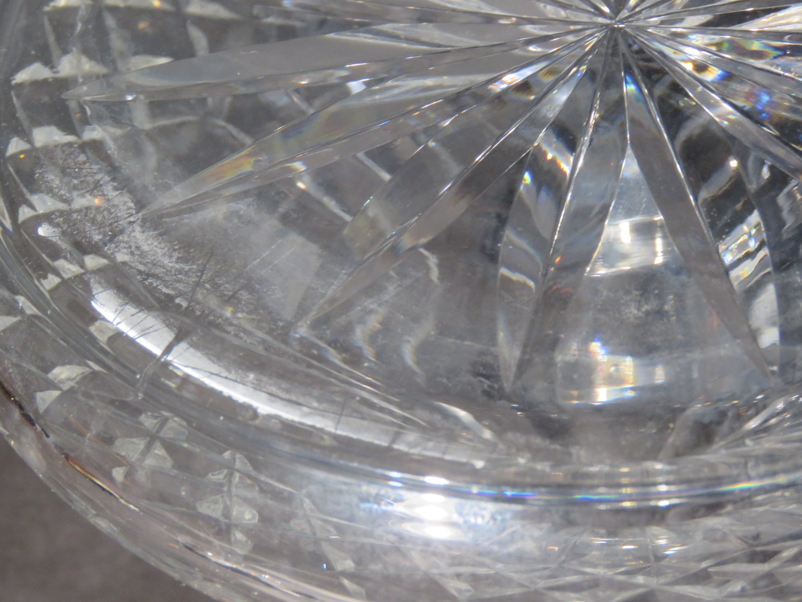 Waterford "Lismore" Pattern Irish Crystal Ship's Decanter